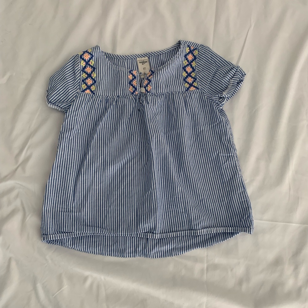 OshKosh Summer Striped Blouse